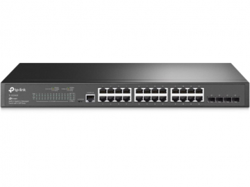 Switch TP-LINK TL-SG3428 Gigabit/24xRJ45/1Gbps/Smart L2+/4x SFP/Rackmount metalno kuciste