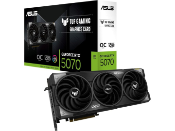 Graficke karte ASUS TUF-RTX5070-O12G-GAMING NVD/12GB/GDDR7/192bit/crna