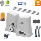 Kompletan set za automatizaciju kliznih kapija max. 6m/500Kg WiFi, TMT Husky 500